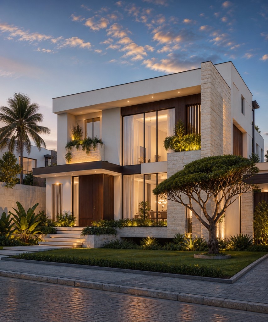 Bole private villa — luxury home design and construction